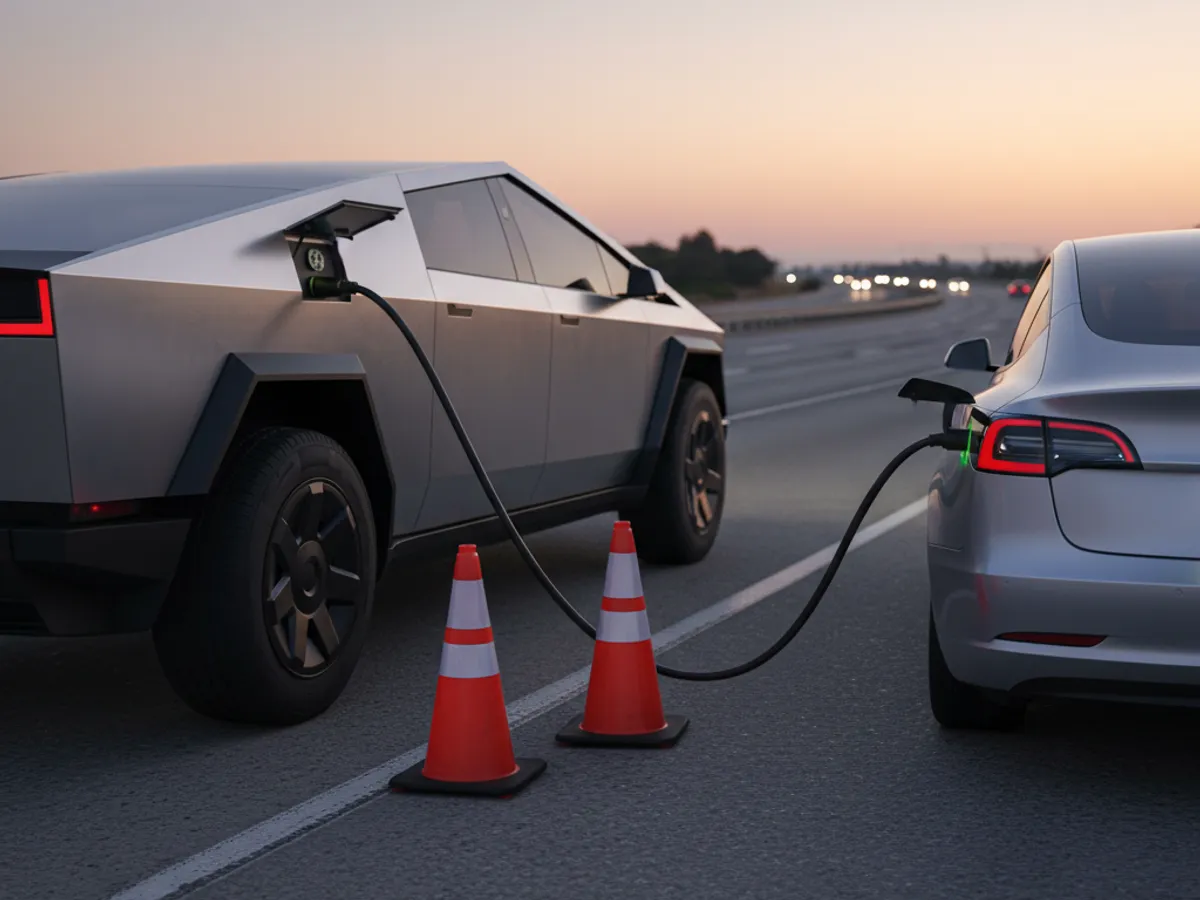 EV Roadside by a Charge Pro SD rescue operator in Camp Pendleton, CA
